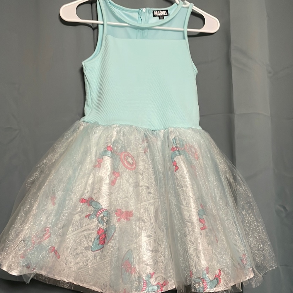 Girls size 14 Captain America dress